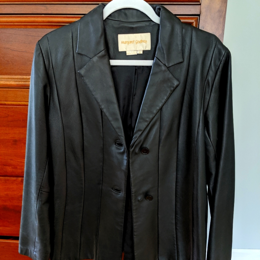 Women's Leather Jacket M